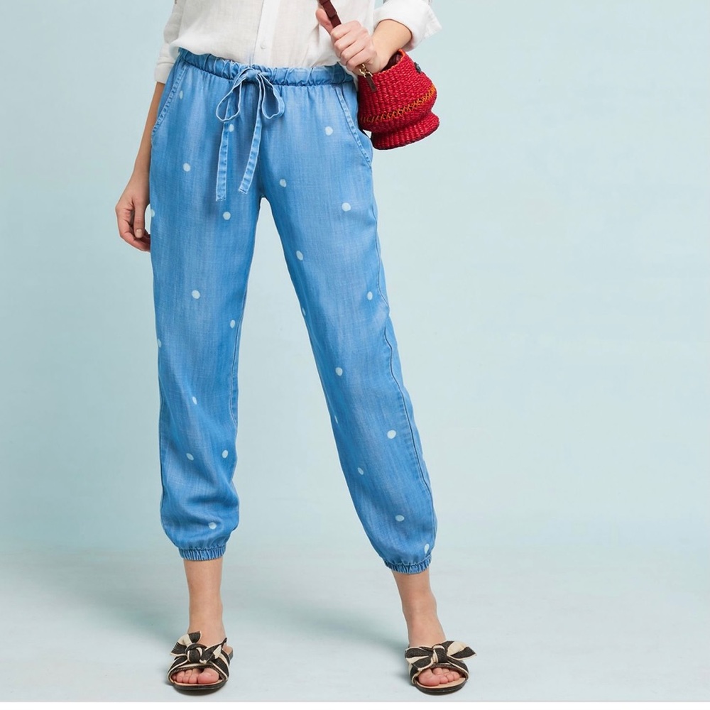Cloth and Stone polka dot jogger size ps